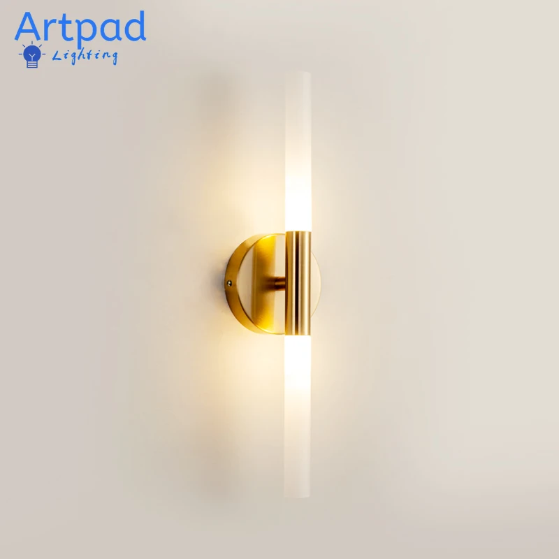 Металлический светильник Artpad настенное бра направленного света для спальни фойе