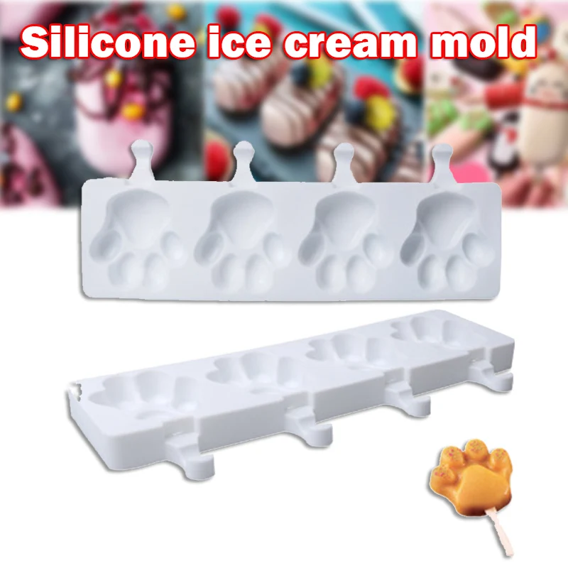 

Форма для мороженого в форме медведя с 4 отверстиями силиконовые формы для выпечки тортов мыла желе печенья помадки