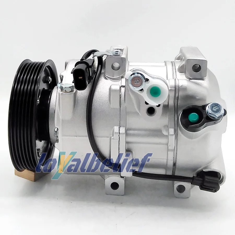 Компрессор кондиционера для Kia Sorento DVE18 2 4 97701-2P400 977012P400 1F3BE-06400 1F3BE06400