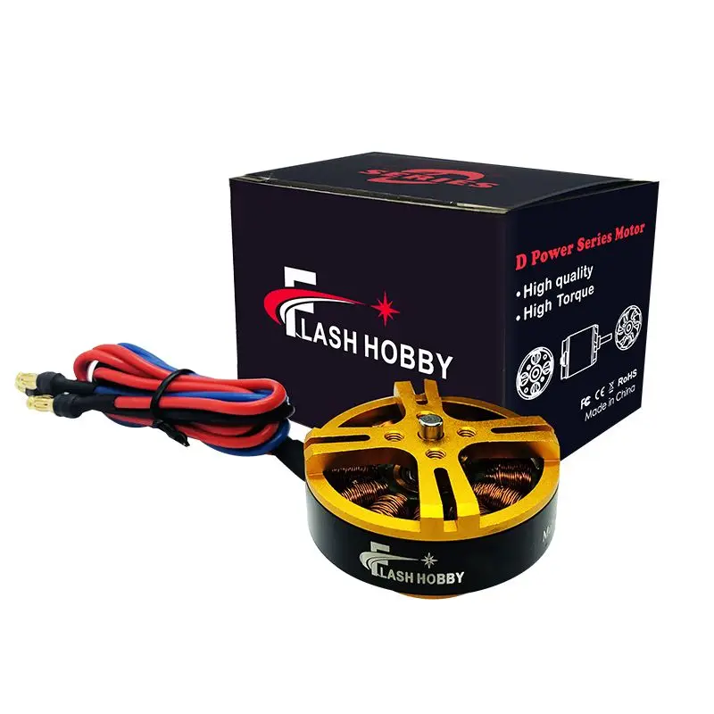 Flashhobby D4215 650KV 2-4S бесщеточный двигатель для радиоуправляемого многовинтового
