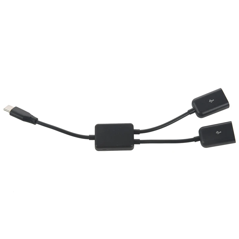 Type C OTG USB 3 1 штекер-Двойной 2 0 гнездо Зарядка порта концентратор кабель Y