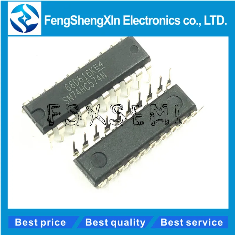 

100pcs/lot New SN74HC574N DIP20 SN74HC574 74HC574N 74HC574 IC