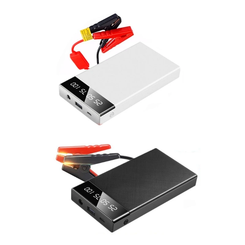 

Car Charger Booster Emergency Power Jump Starter Power Bank Smart Protection 12V