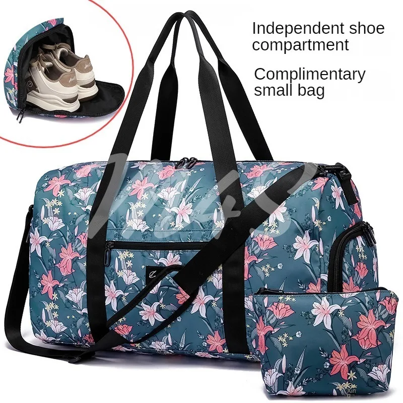 Compartment Dry Wet Separation Travel Duffle Bag