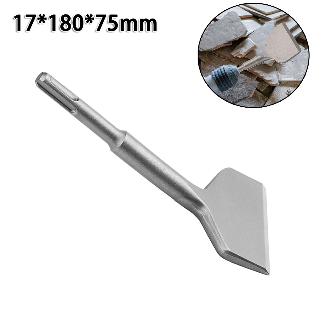

SDS PLUS Electric Hammer Chisel Round Shank Tile Shovel Wall Concrete Impact Drill Elbow Widening Drill Bit Angled Bent Tile