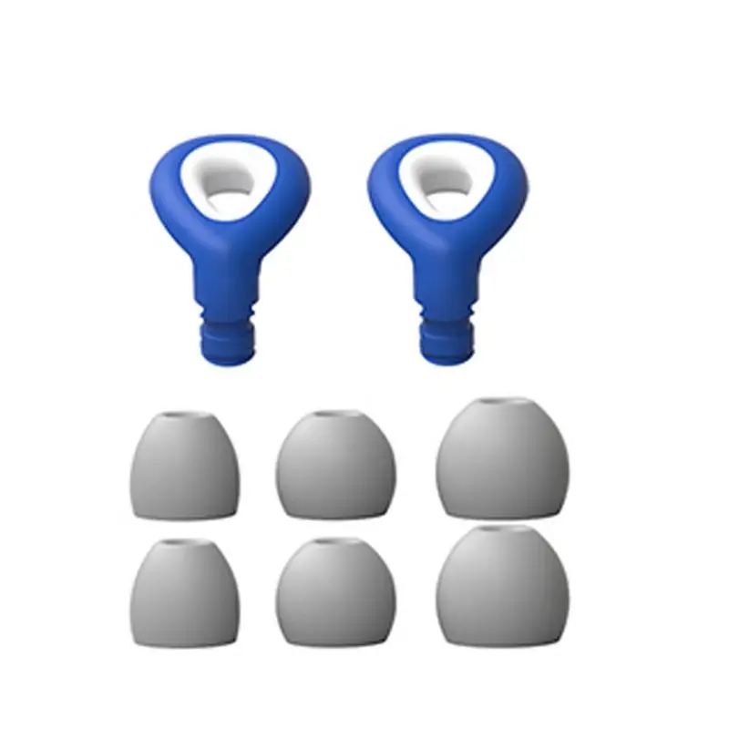 

Шумоподавляющие беруши, беруши для сна в форме капли, водонепроницаемые силиконовые тихие беруши со сменными берушами и футляром