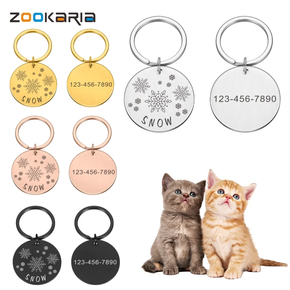 

2021 Christmas Pet ID Tags Pet Collar Customized Dogs Name Tag Anti-lost Personalized Cat Puppy ID Tag Pendant Free Engraved