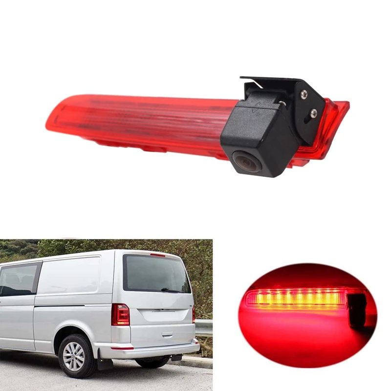 

ABS 170° Car Reversing Backup Rear View Camera with Brake Light for Transporter T5 & T6 2010-2019 Car Accessories