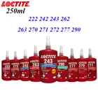 Клей для фиксации резьбы, клей для винтового уплотнения 222 242 243 262 263 270 271 272 277 290 250 мл, металлический клей для Крепления Винтов