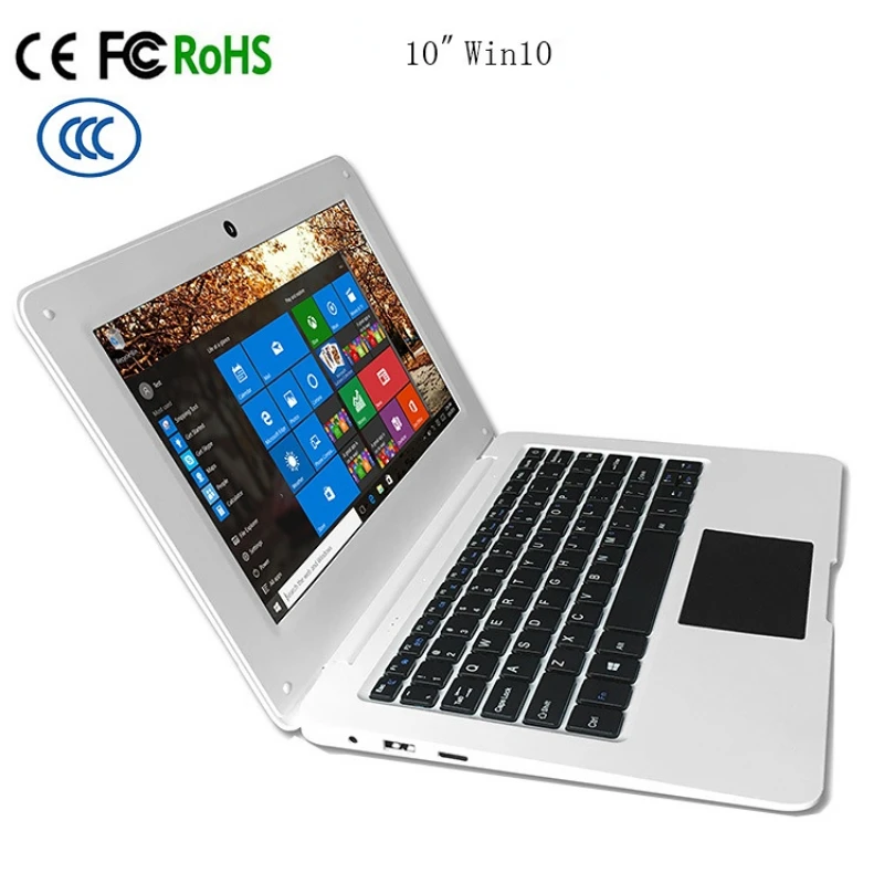 Notebook Win 10 Hоутбук Mini PC 10 Inch Laptop Cheap Quad Core Z8350 2G+32G Netbook Full HD Gaming Computer Factory Direct New