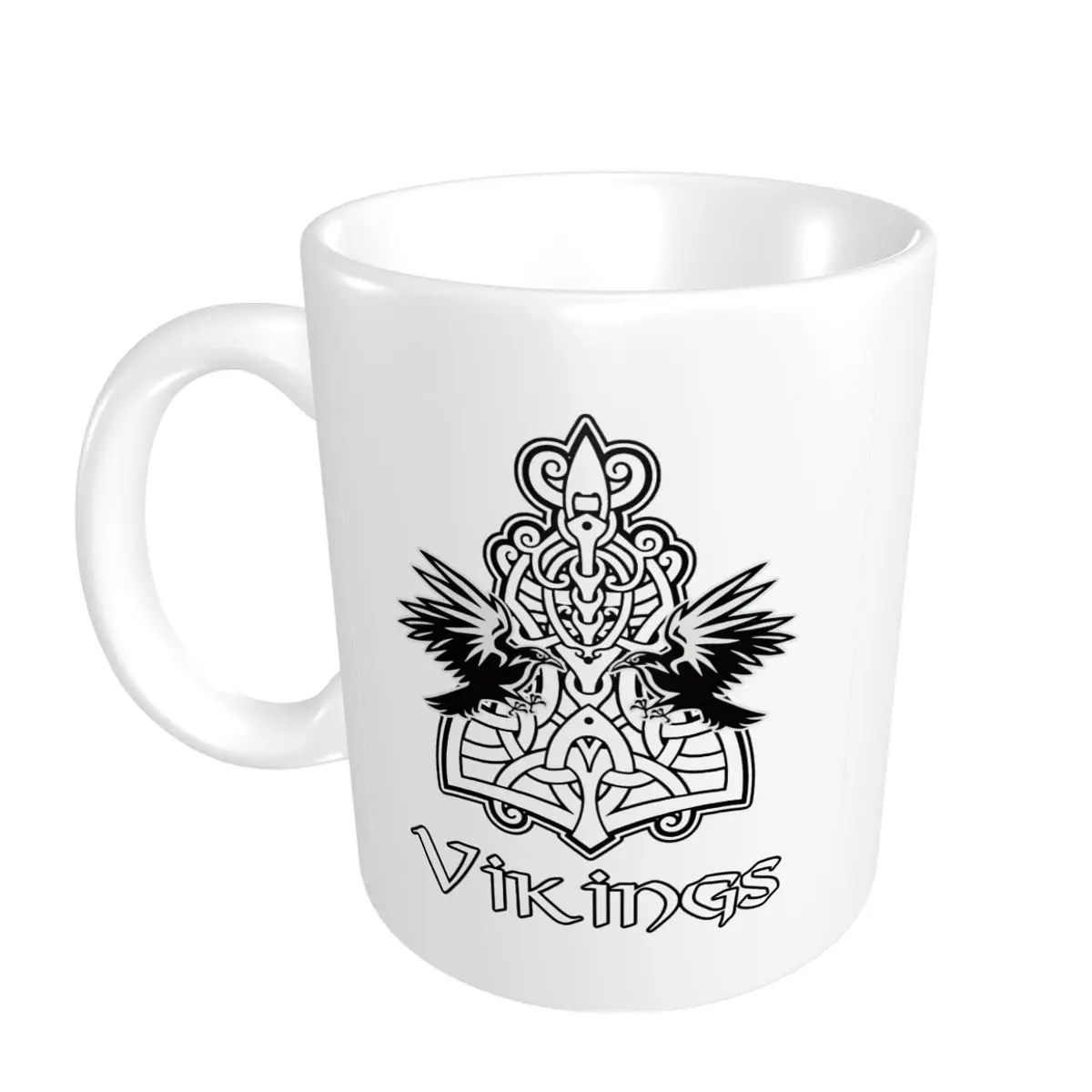 Промо уникальные Викинги руны кружки Юмор графика R339 чашки пивные с принтом | Дом