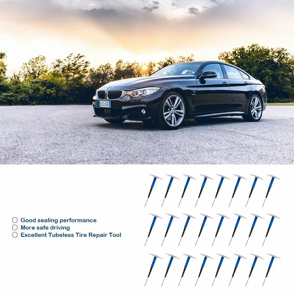 24 шт. комплект заплат для ремонта проколов шин автомобиля грузовика 36 мм 4 грибная