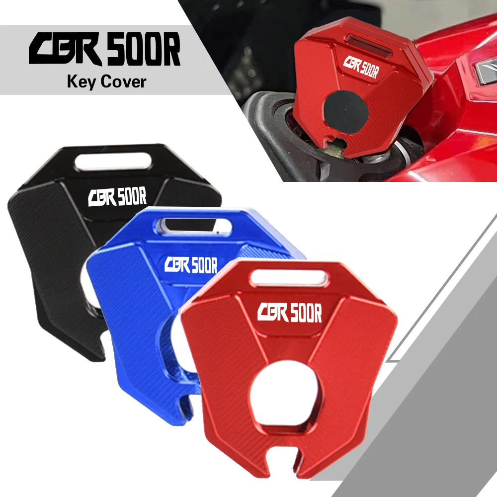 

CNC Aluminum Key Cover For Honda CBR 500R CBR 500R cbr500R key modified key shell accessories motorcycle key protection cover