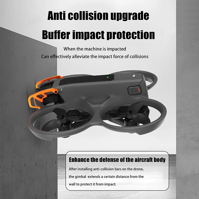 Алюминиевый защитный аксессуар для объектива дрона Avata 2 защитная планка