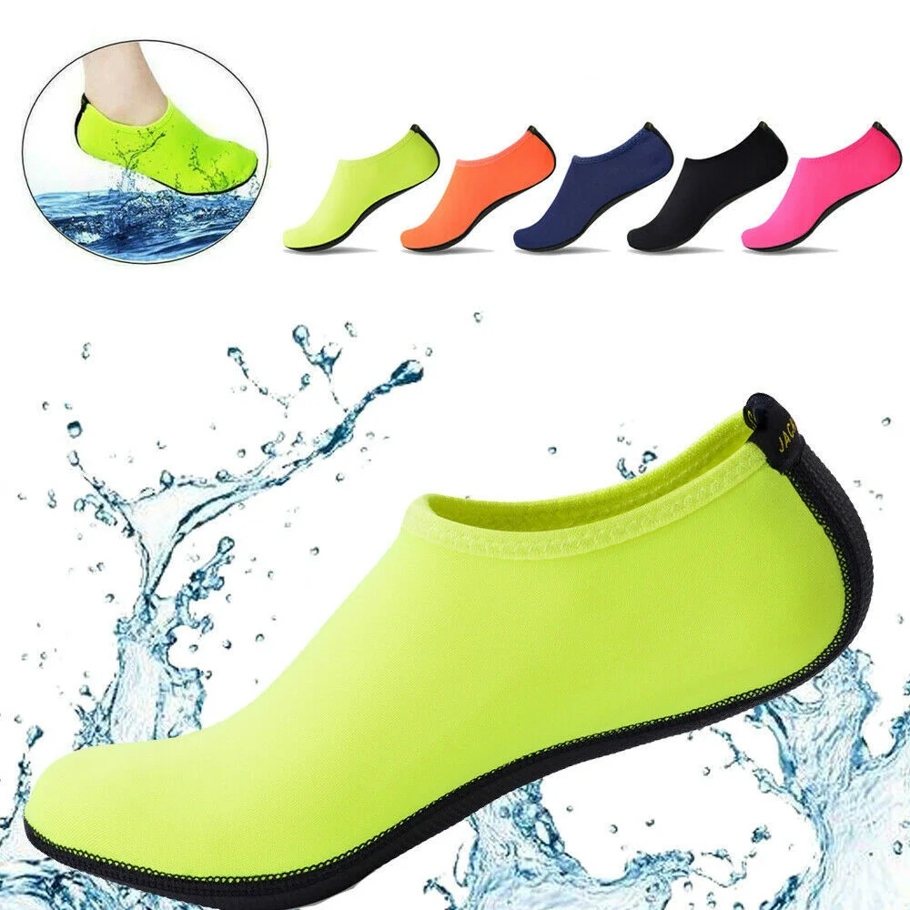 

Adults Water Shoes Neoprene Diving Socks Wetsuit Socks Water Shoes Aqua Socks Non-slip Fashion Breathable Swimming Sock 1 Pair