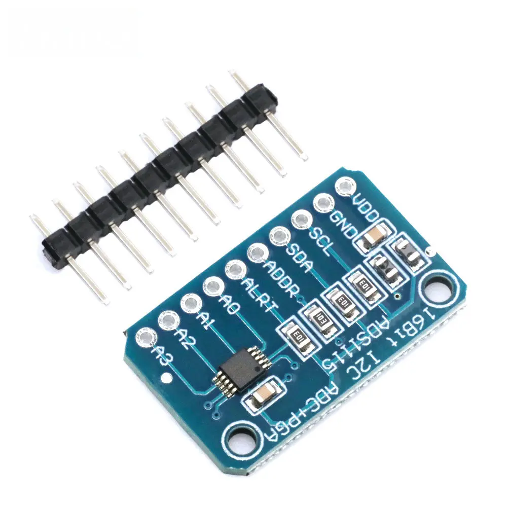 16-битный прецизионный аналогово-цифровой преобразователь ADC макетная плата