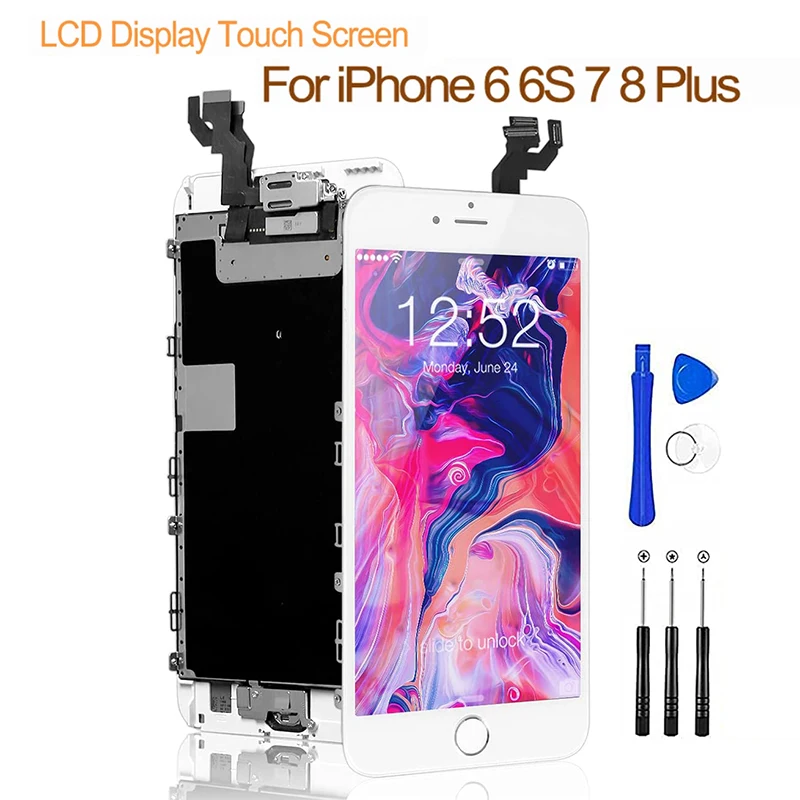 ЖК-дисплей AAA +++ для iPhone 6 7 8 6S Plus сменный сенсорный экран SE без битых пикселей
