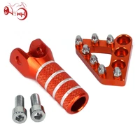 for ktm sx exc xcf 125 250 300 350 450 400 530 billet rear brake pedal step tips and gear shifter lever tip replacement