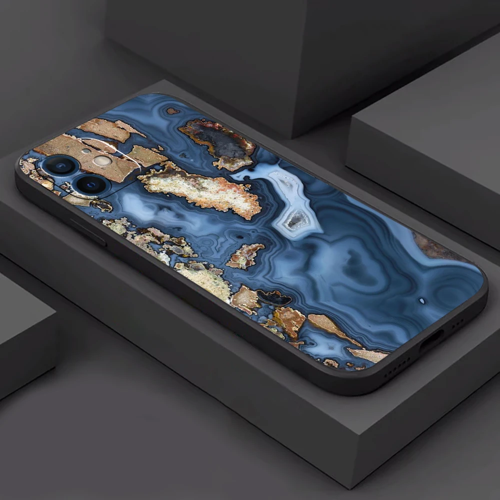 

Ink Painting Mountains And Rivers Phone Case For Funda iPhone 11 12 13 Pro Max Mini X XR XS SE 2020 5s 6 7 8 Plus Funda
