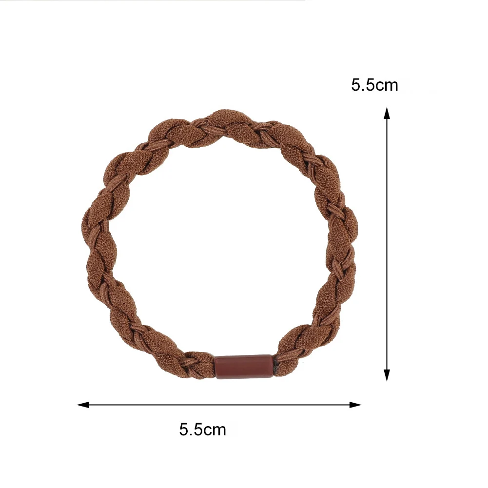 

4 Pcs Girls Colorful Hair Ring Children Ponytail Elastic Rubber Band Hair Band Hair Accessories Girl Headband Headdress Set