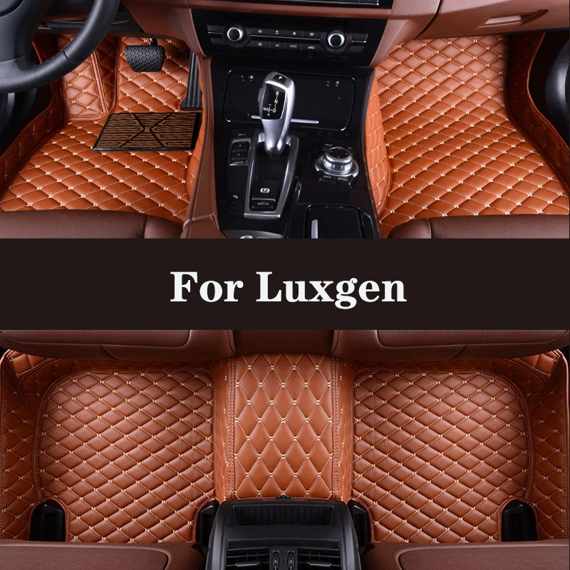 

Full Surround Custom Leather Car Floor Mat for Luxgen URX(5seat) S5 U6 Car Accessories
