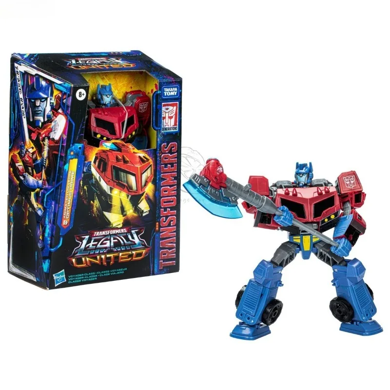 Фото В наличии Hasbro Трансформеры игрушки Legacy United Optimus Prime Модель Коллекция роботов Фигурки Игрушки Подарки Хобби №4