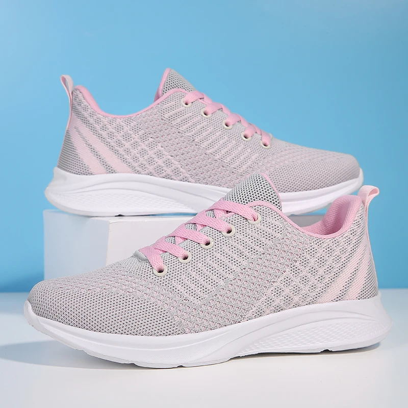 

Новинка 2022, Женская Удобная спортивная тренировочная обувь, беговые кроссовки, дышащая уличная спортивная обувь, легкие кроссовки для