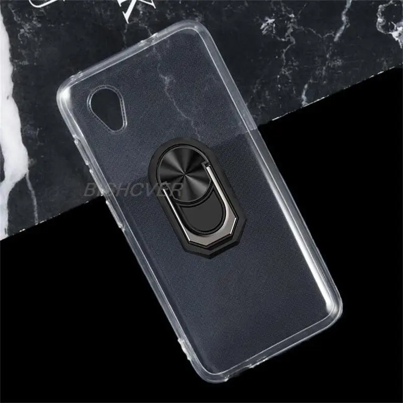 Магнитный чехол для телефона Alcatel 1 5033D 5033X, 5033J, 5033T 5033G, 5033M, противоударный мягкий силиконовый чехол из ТПУ с кольцом-держателем