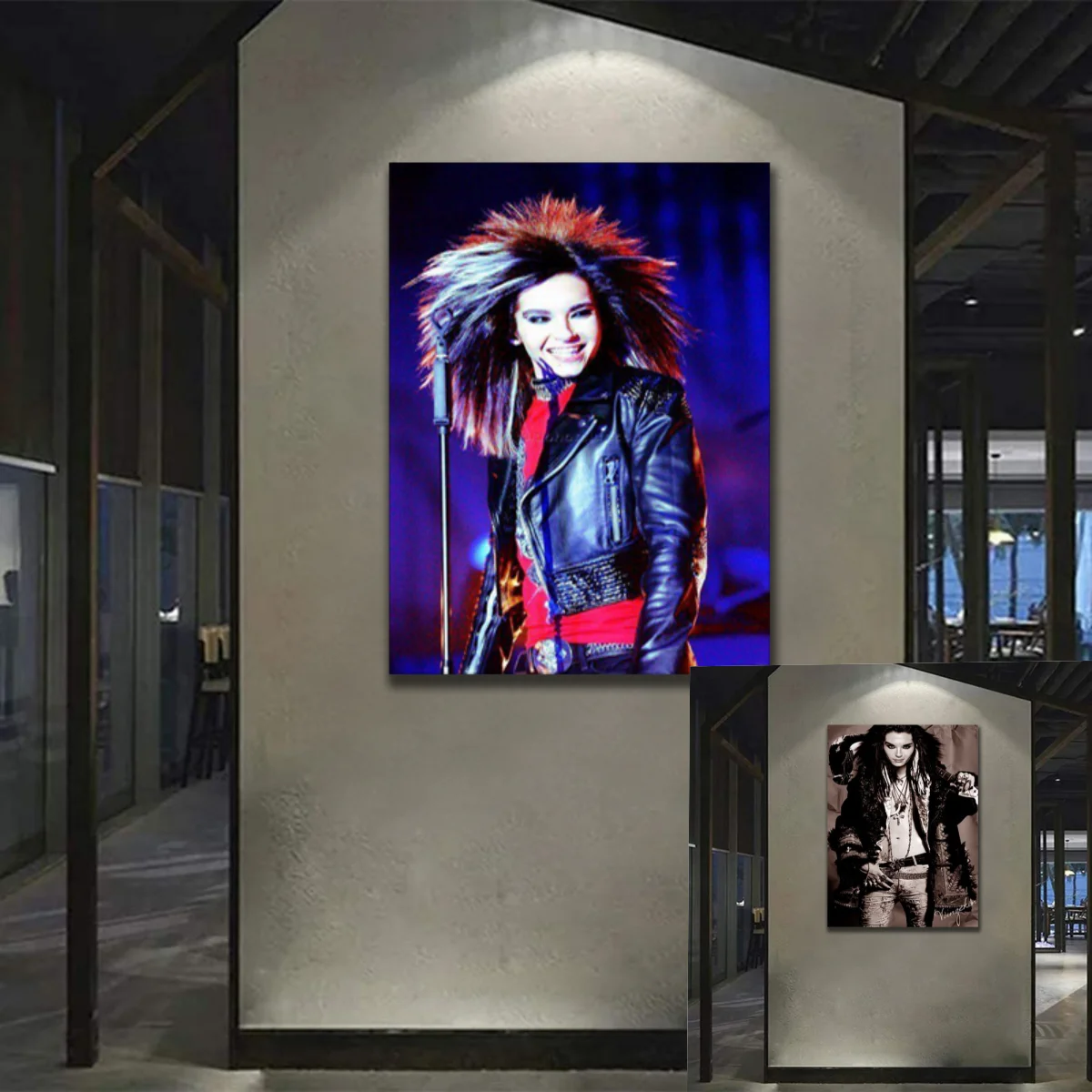 Интересное изображение знаменитостей поп-рок-группы Токийский певец-Songwriter Билл