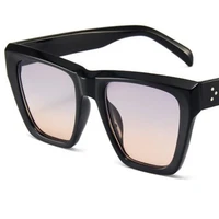 fashion sunglasses rice nails sun glasses unisex anti uv spectacles simplity eyeglasses personality oversize frame ornamental