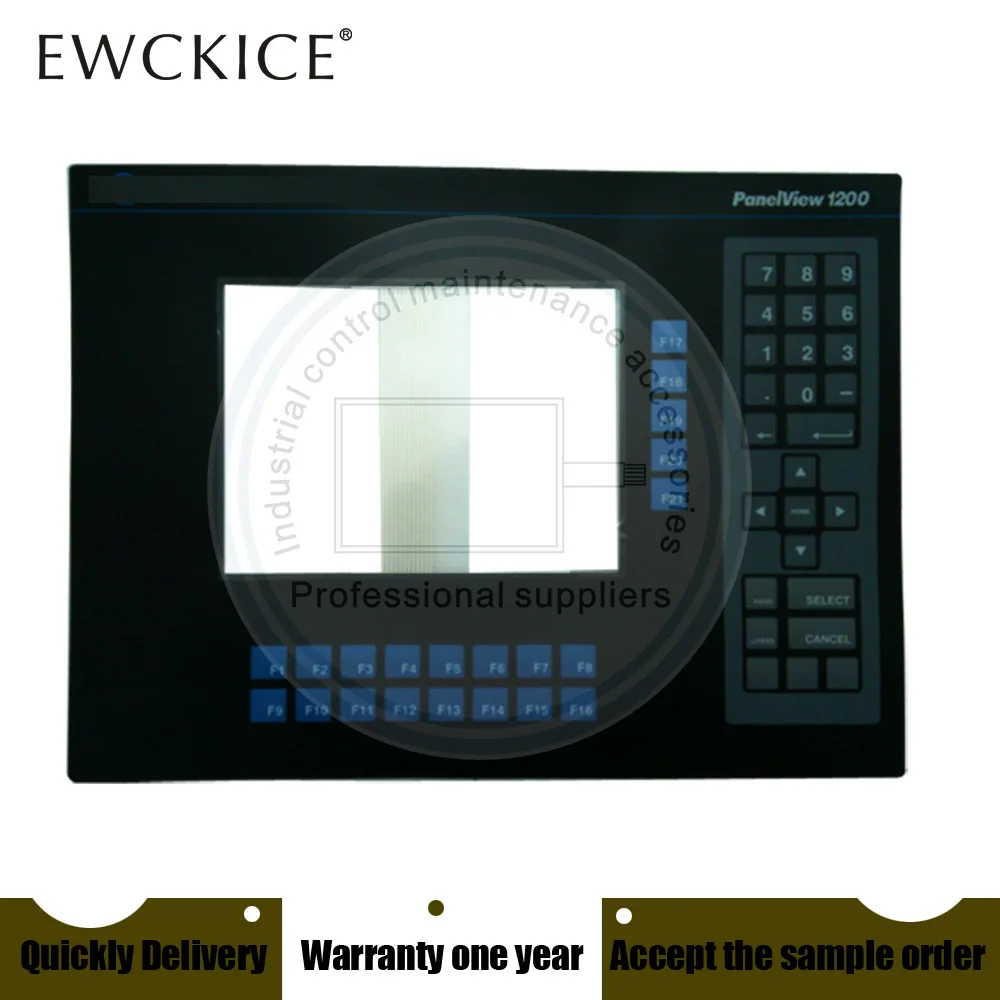 Новая панель PanelView 1200 2711-KA1 2711-KA1X 2711-KC1 2711-KC1X HMI PLC мембранная клавиатура