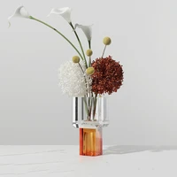 glass luxury novelty vases nordic style modern design wedding vertiplant vase kitchen flower large jarrones home decorations