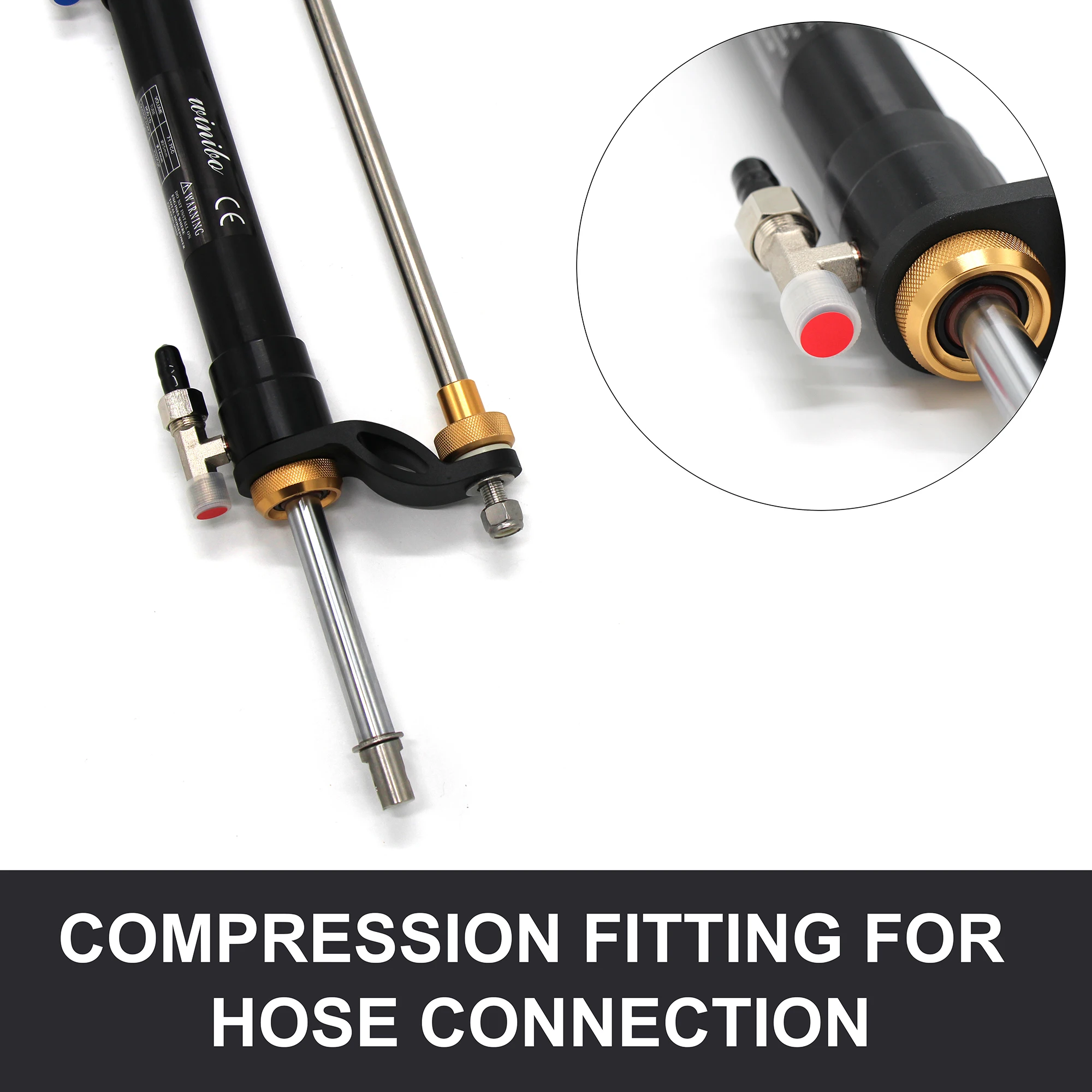 Winibo 90HP гидравлическая система рулевого управления для подвесной лодки с