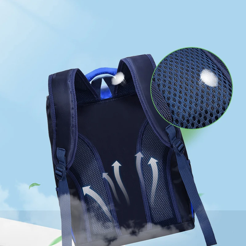 Drop Shipping Schoolbag Kindergarten Bag for Girls Boy Primary School Bag 3-12 Years Space Mochila Escolar Student Backpack