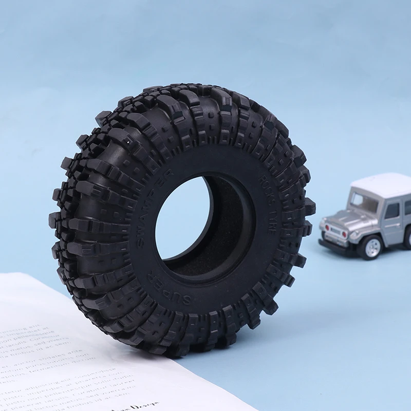 

1Pc 2.2 Inch Rubber Tyre 137*49mm For 1/10 Rc Crawler Car Trax Trx4 Axial Scx10 Simulation Climbing Car Tire Skin 2.2IN Wheel