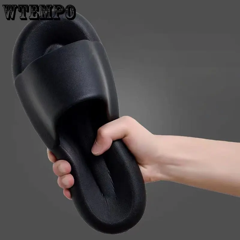 WTEMPO Cloud Soft Slippers Couple Home Outdoor Sandals Summer Beach Unisex Bedroom Shoes Flip Flops Thick Bottom Wholesale