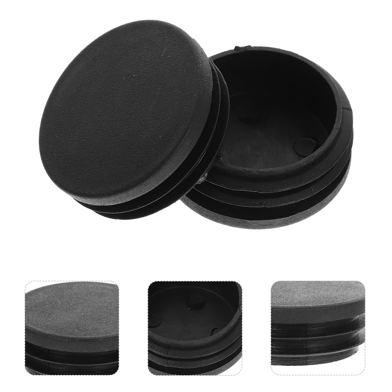 

16 Pcs Furniture Leg Tubing Feet Cover Floor Protector Accessory Abs Chair Caps Protectors