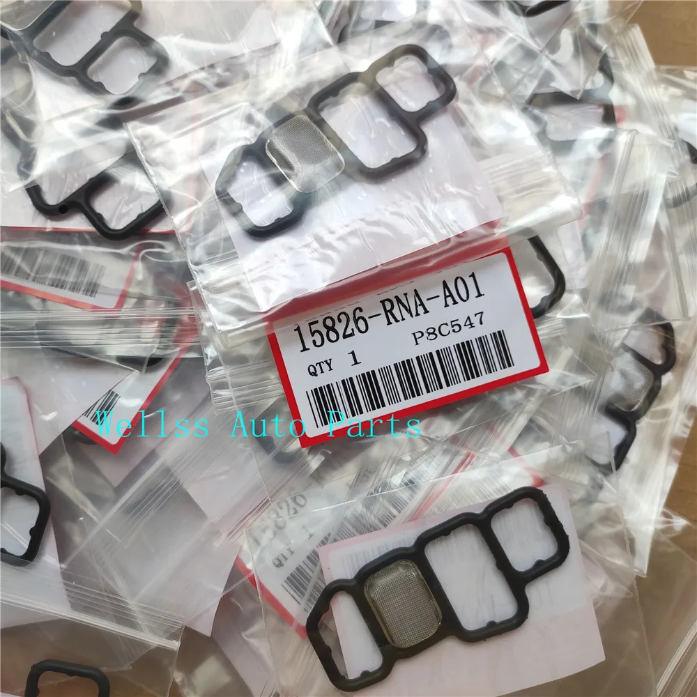 55pcs Spool Valve Filter seal gasket 15826-RNA-A01 Suitable for Honda Civic 2006-2014 Accord Gasket Filter 15826RNAA01