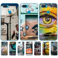 cool street graffiti for oppo a1k case for oppo a9 a5 2020 case for oppo a5s a12 a91 a31 a52 a72 a92 reno 3 back cover silicon