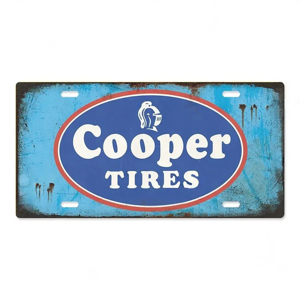 

Винтажные металлические плакаты Tire Brand