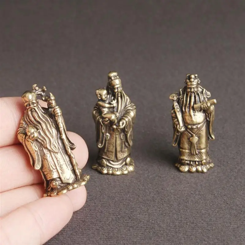3 шт. декоративные латунные фигурки поделок |
