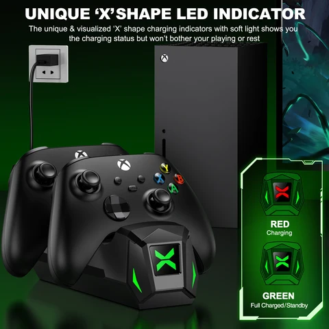Док-станция для зарядки контроллеров Xbox 6200 мАч — изображение продукта