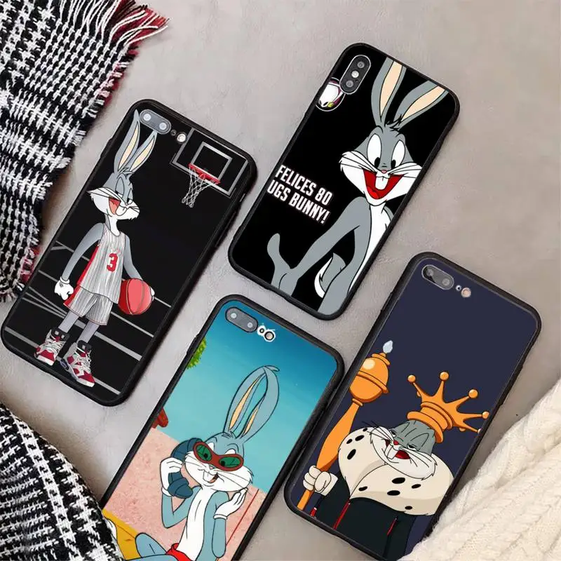 

Cartoon cute Bugs Bunny Phone Case For Honor 7A 8x 8s 8E 9x 10i 20s 10 20lite 30Pro V30 PLAY Nax Fundas Cover