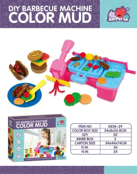 

Plasticine Mold Modeling Clay Kit Color Plasticine Toys For Child Plasticine Game Kitchen ​Tools Sets DIY Tableware ​Moulds Toys