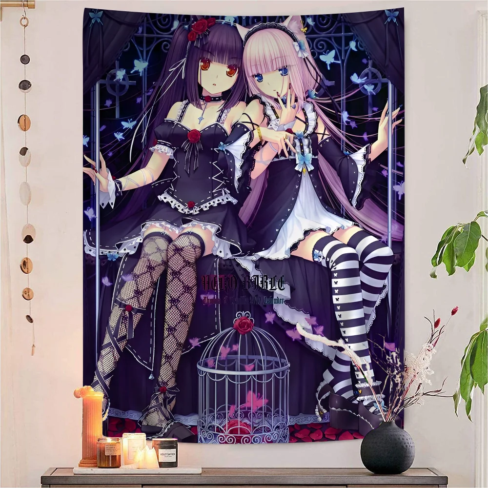 

Nekopara Липкий Настенный Гобелен