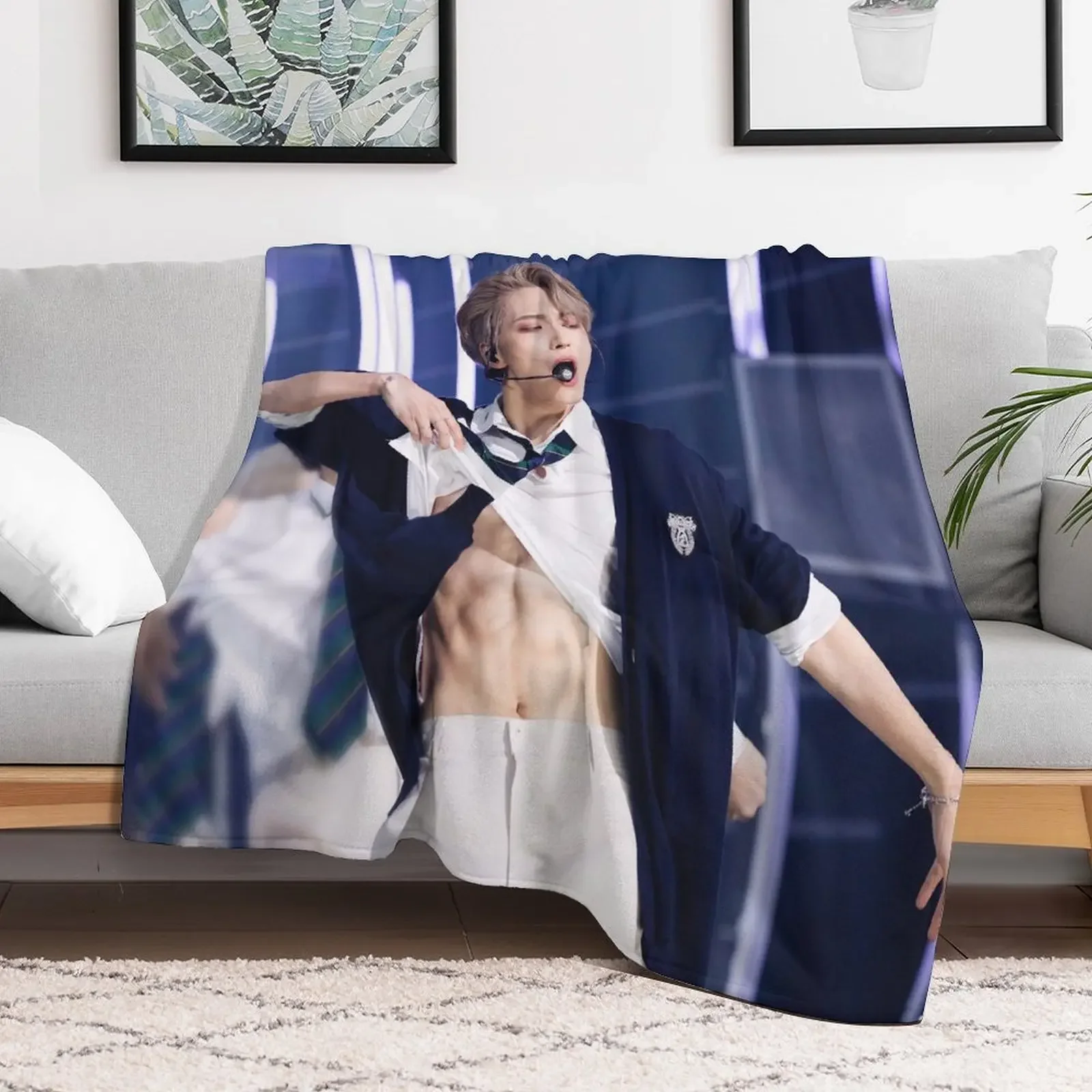 Одеяло Ateez Seonghwa для детских волосатых одеял