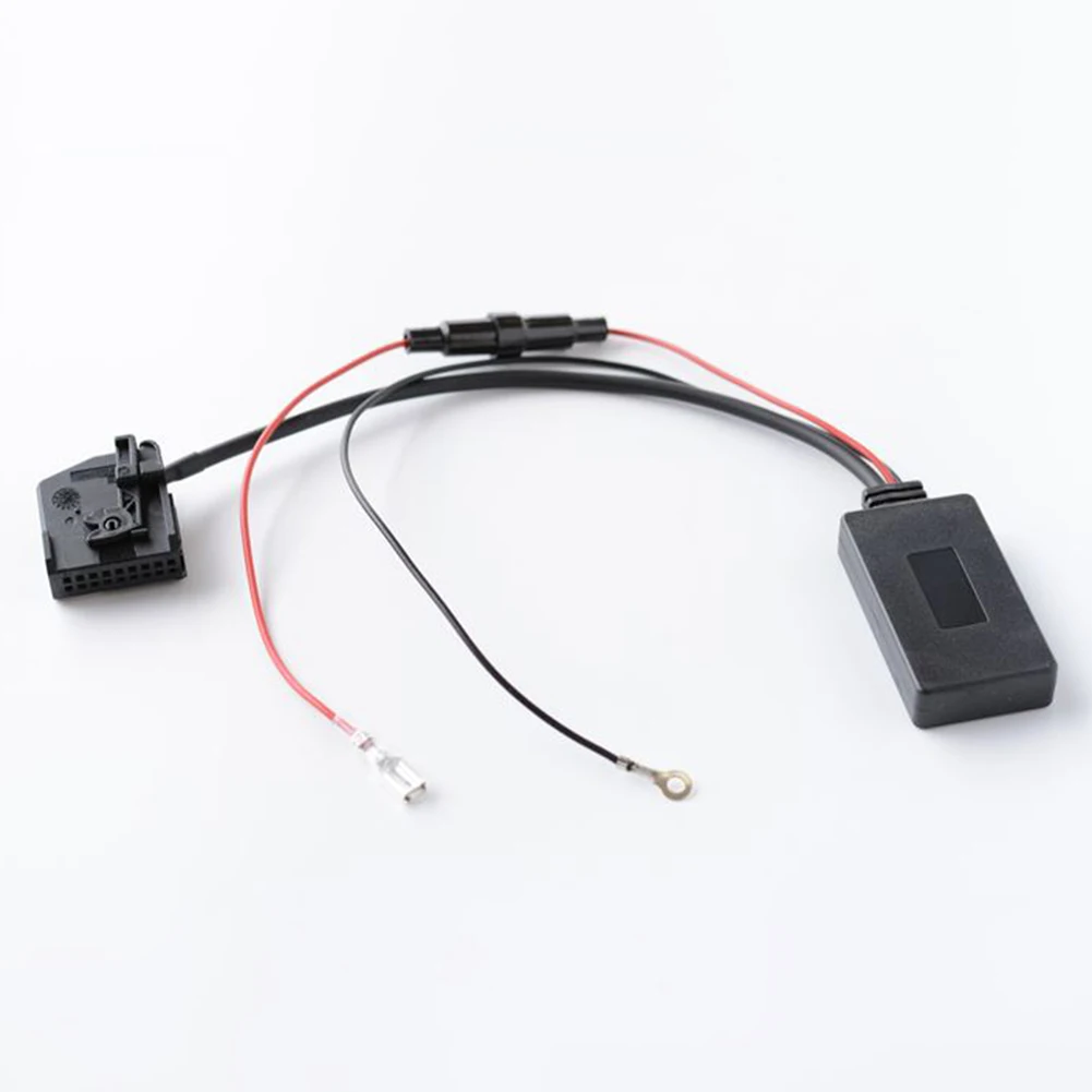 

AUX Cable Bluetooth Adapter Plastic 12V ACC+ Approx.27cm For Car Audio