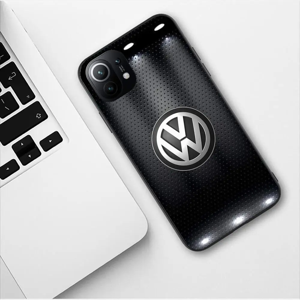 Volkswagen Phone Case for Xiaomi 13 12 11T 9 11 10C 9T 8 9SE 11i Lite Ultra Note10 Poco F3 M4 M3 Pro Soft Silicone Phone Covers