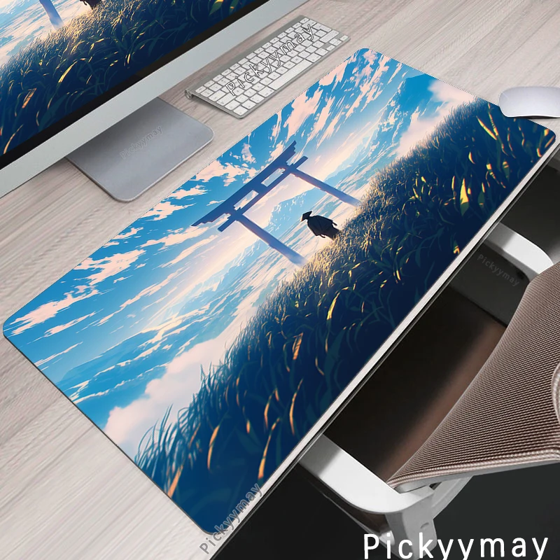 Pickyymay резиновый коврик для мыши 120x55 см