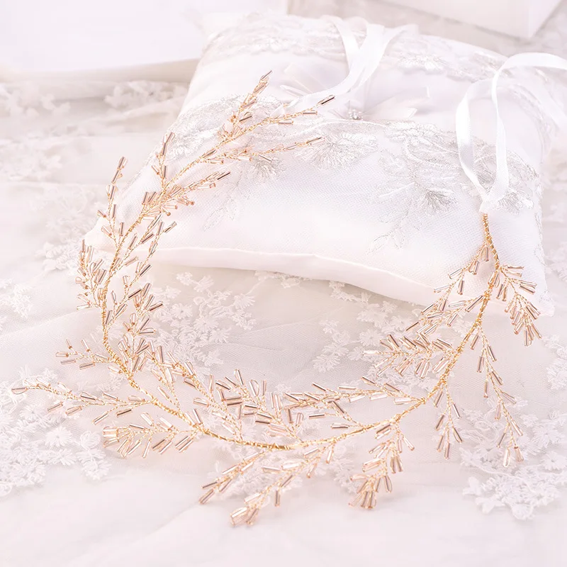 

Bridal headband new crystal hand-woven bridal wedding dress accessories